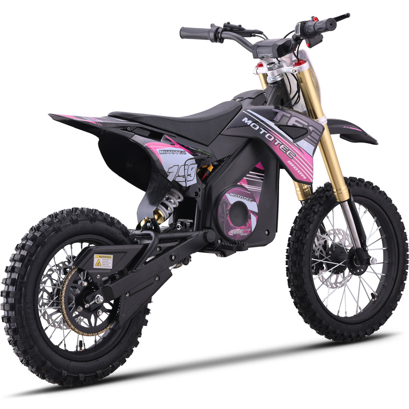 MotoTec 48v Pro Electric Dirt Bike 1800w Lithium