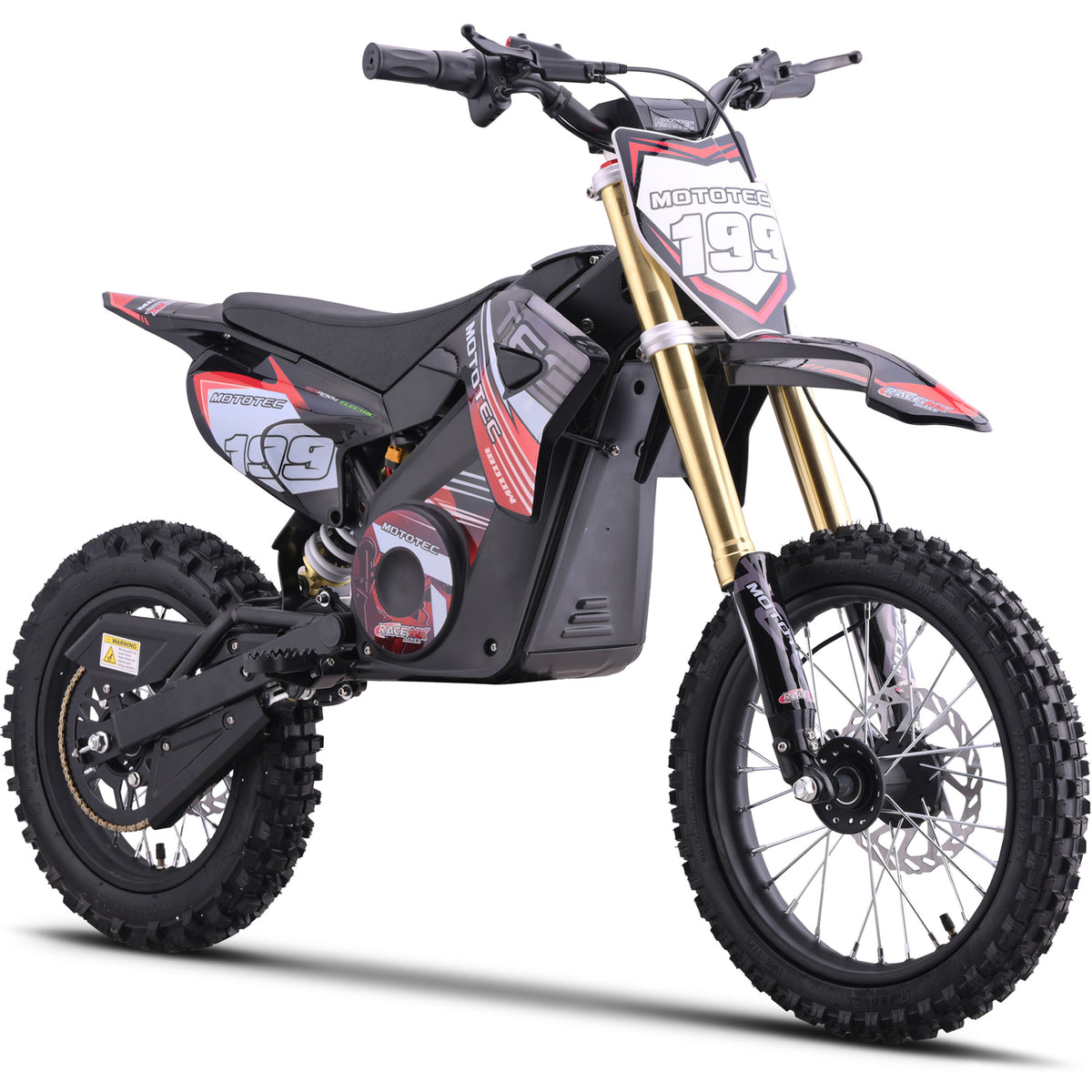 MotoTec 48v Pro Electric Dirt Bike 1800w Lithium