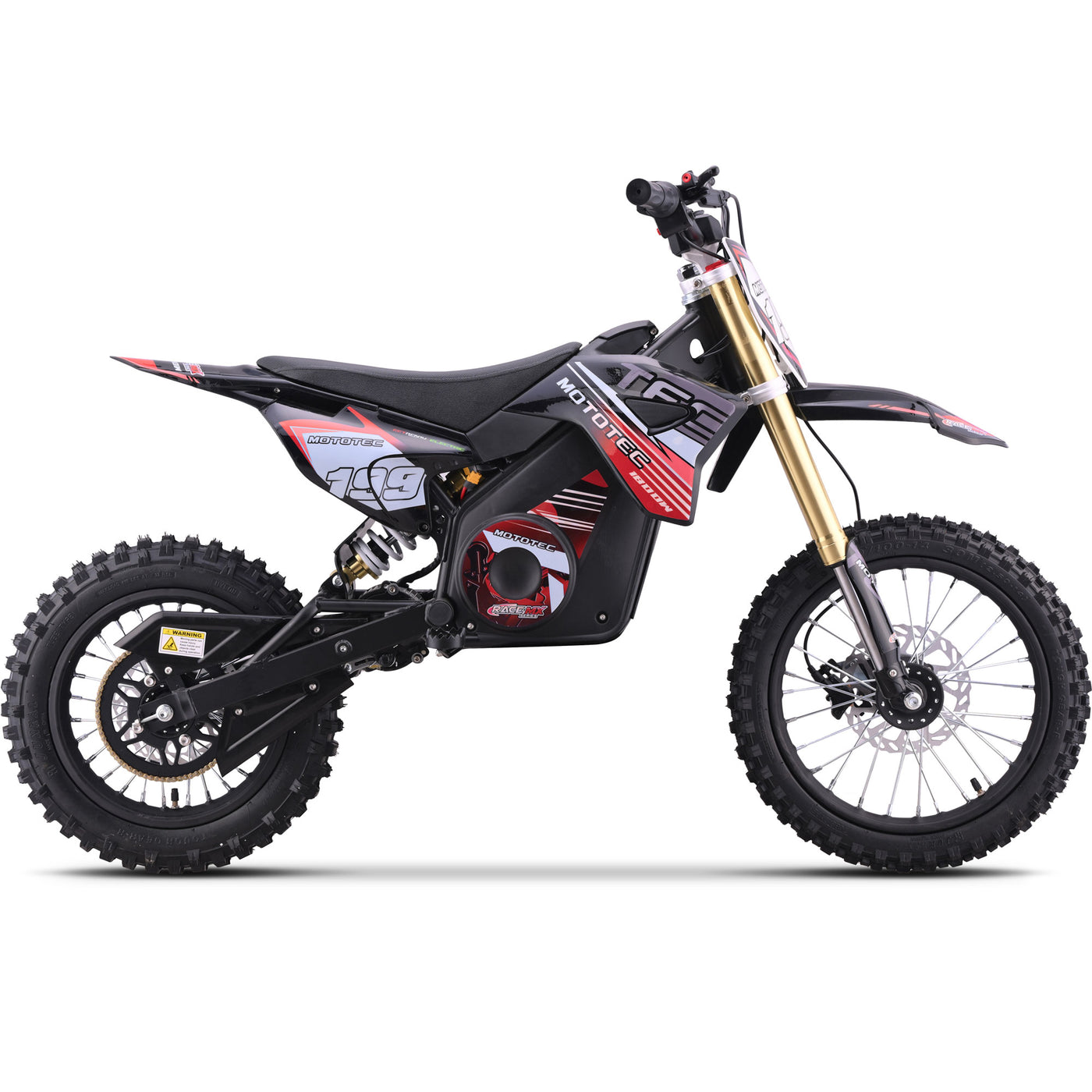MotoTec 48v Pro Electric Dirt Bike 1800w Lithium