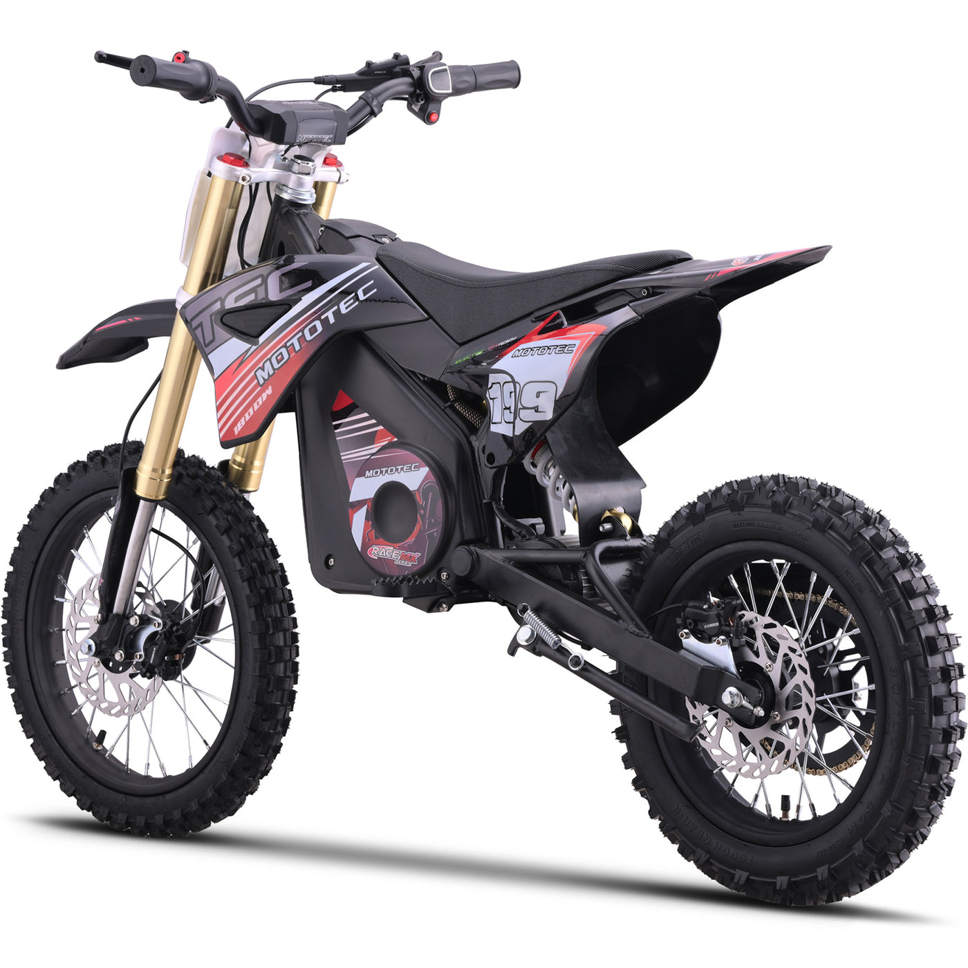 MotoTec 48v Pro Electric Dirt Bike 1800w Lithium