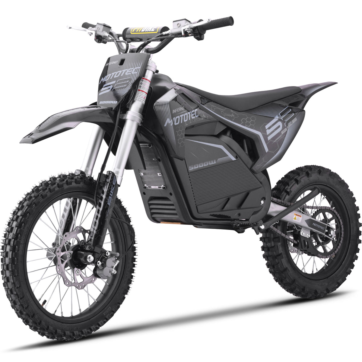 MotoTec 72v Pro Electric Dirt Bike 5000w Lithium
