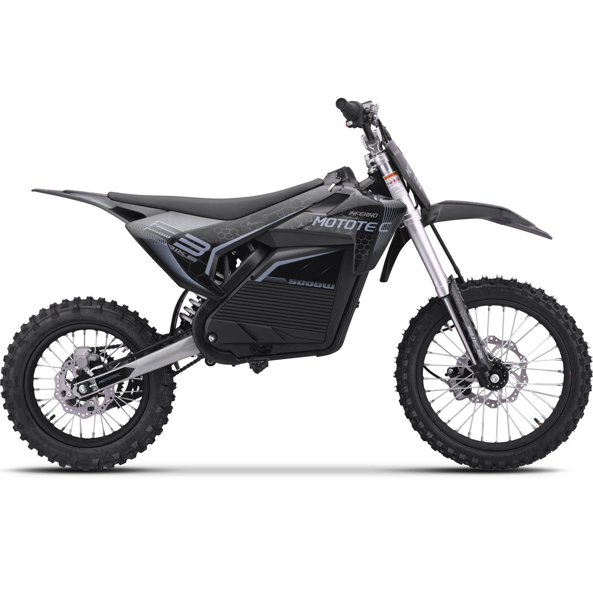MotoTec 72v Pro Electric Dirt Bike 5000w Lithium