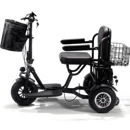 MotoTec Folding Electric Trike 48v 1000w Dual Motor Lithium