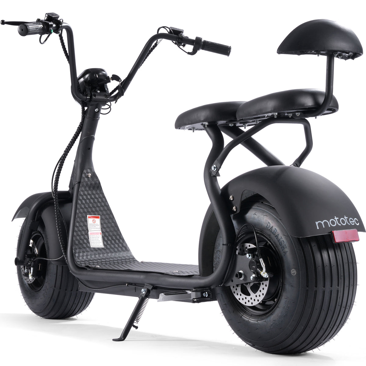 MotoTec Fat Tire 60v 18ah 2000w Lithium Electric Scooter