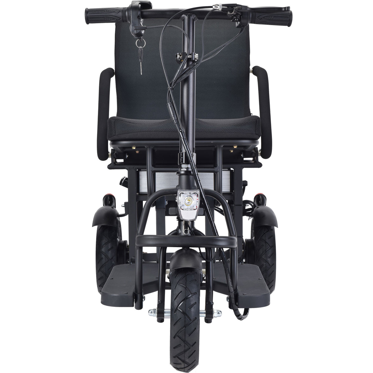 MotoTec Folding Electric Trike 48v 700w Dual Motor Lithium