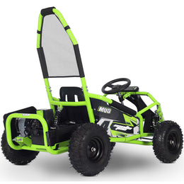 MotoTec Mud Monster Kids Electric 48v 1000w Go Kart Full Suspension