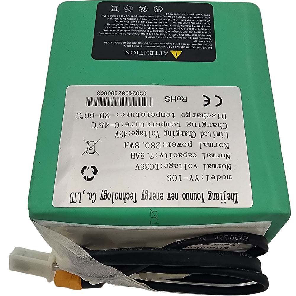 MotoTec 36v 1000w (HP112e) Electric Dirt Bike Battery 36v/7.8ah