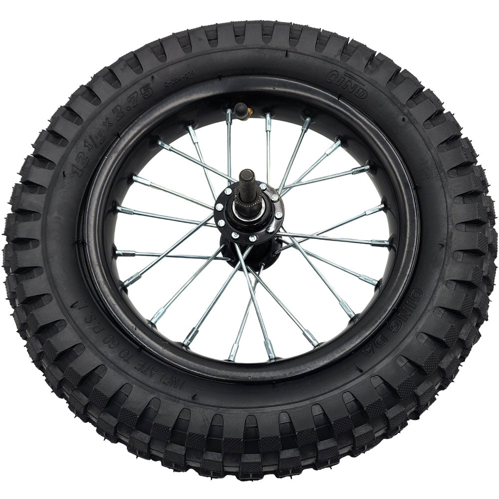 MotoTec 36v 300w (HP122e) Electric Dirt Bike - Front Wheel 12in