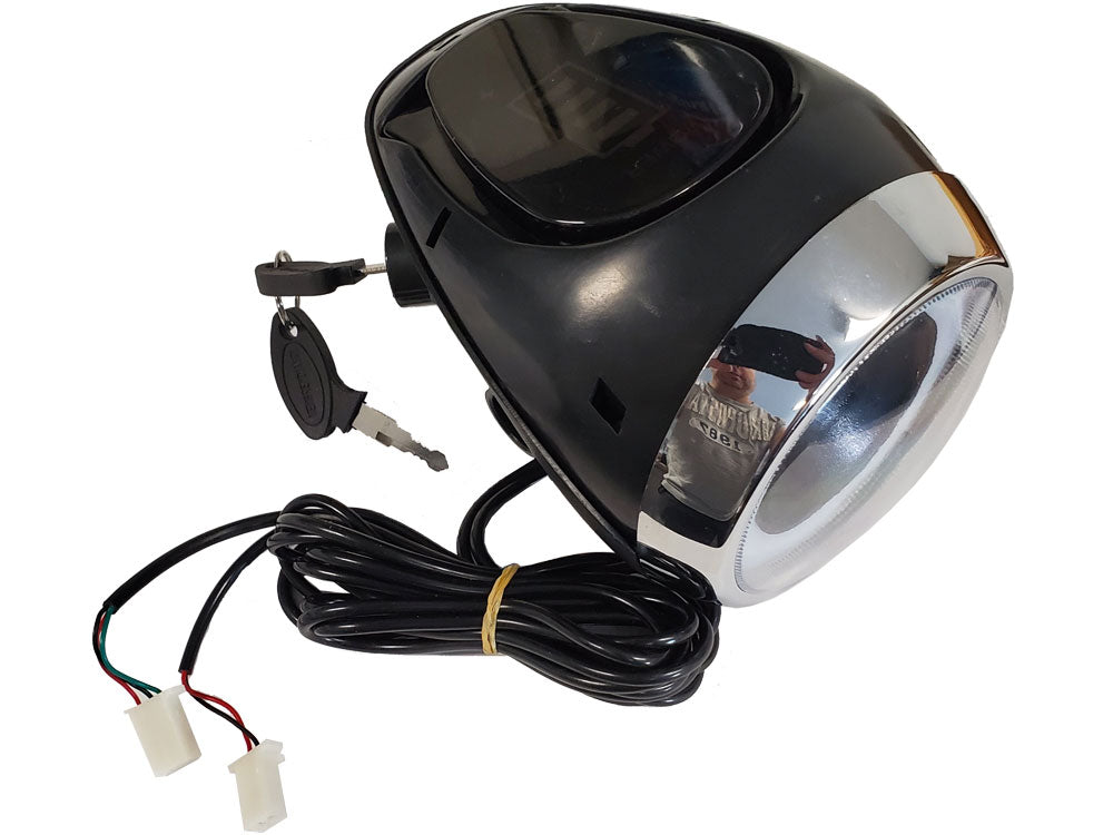 MotoTec Knockout 48v Headlight