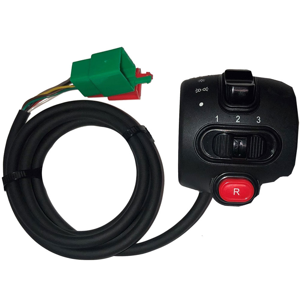 MotoTec Lowboy 60v 2500w Right Handlebar Control