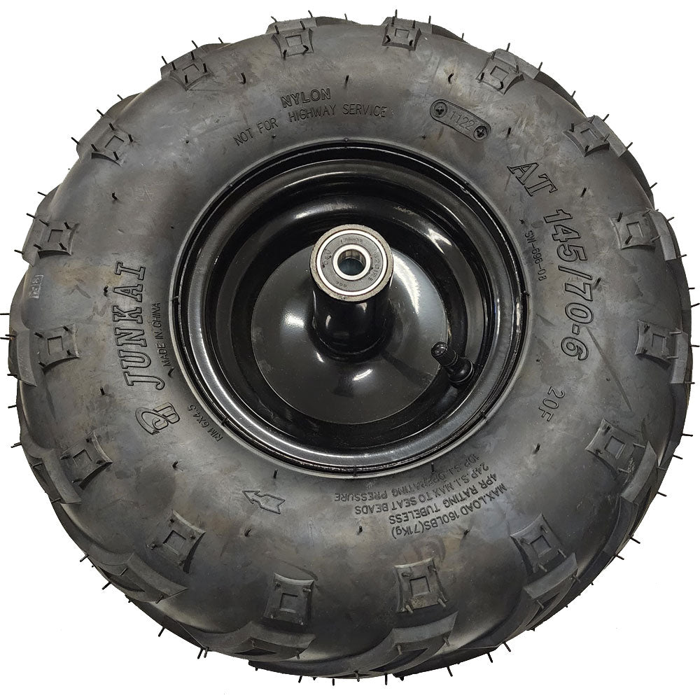 MotoTec 48v 1000w Mini Bike - Front Wheel Assembly