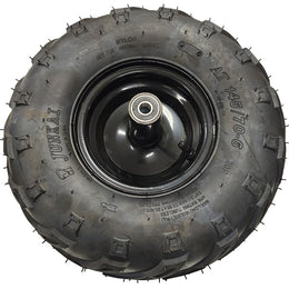 MotoTec 48v 1000w Mini Bike - Front Wheel Assembly