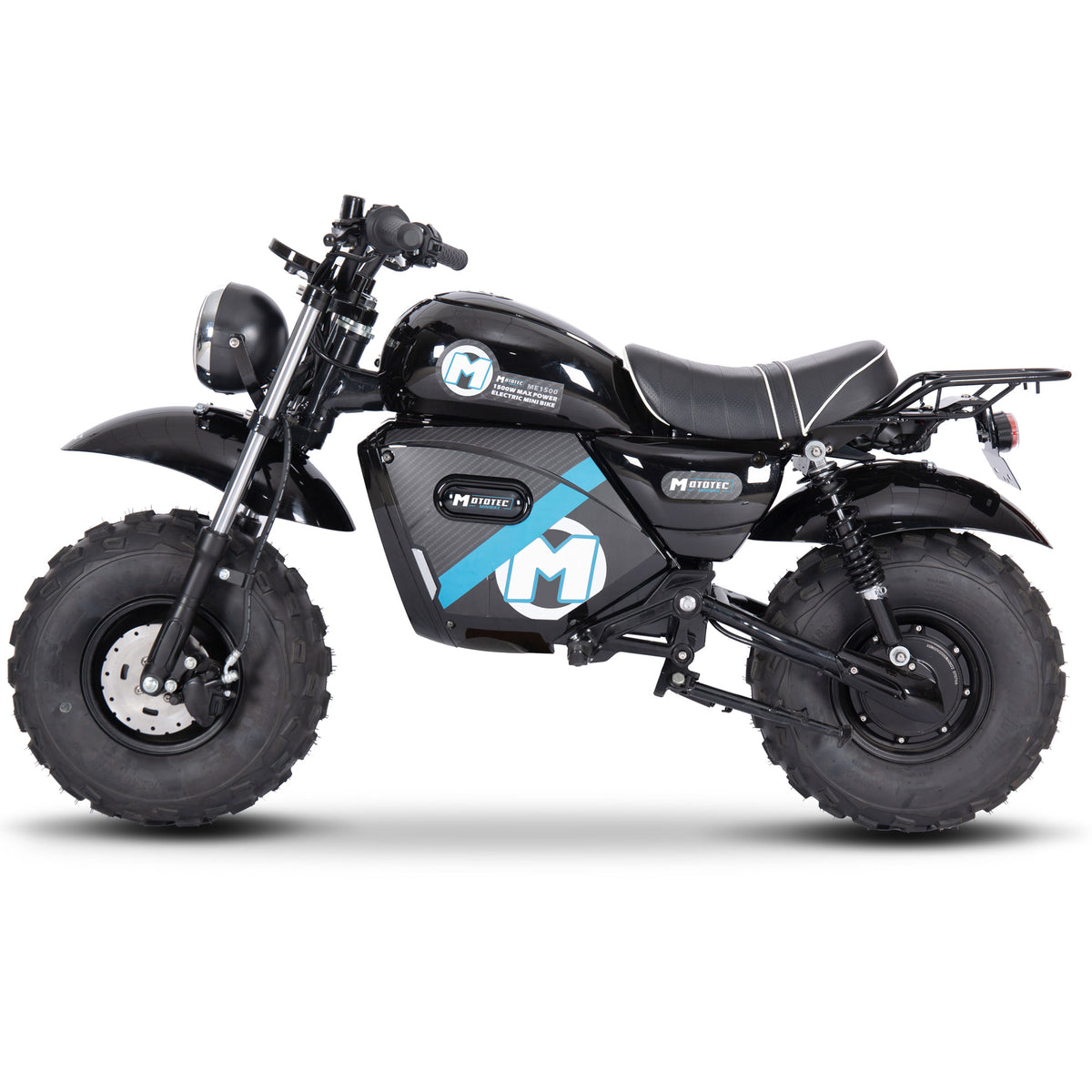 MotoTec 60v 1500w Electric Powered Mini Bike Lithium