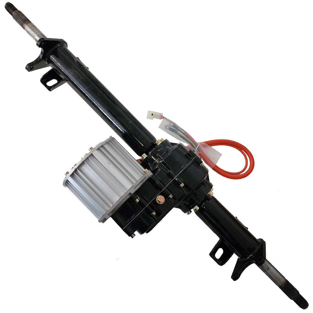 MotoTec Mud Monster XL 2000w - Motor/Gearbox/Axle Assembly