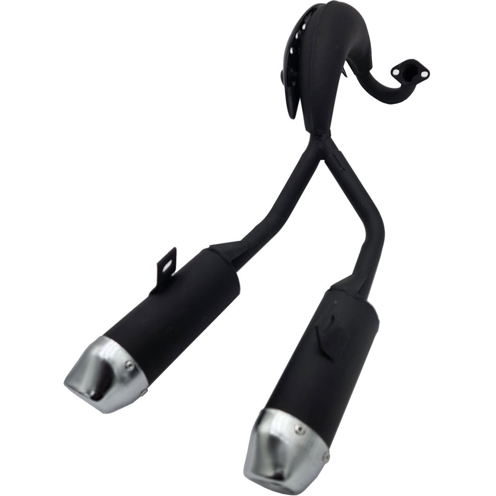 MotoTec 50cc Thunder Dual Exhaust Pipe