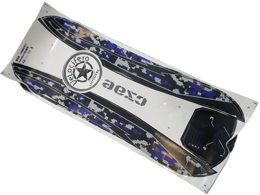 MotoTec Mad Scooter - Foot Deck Sticker Kit