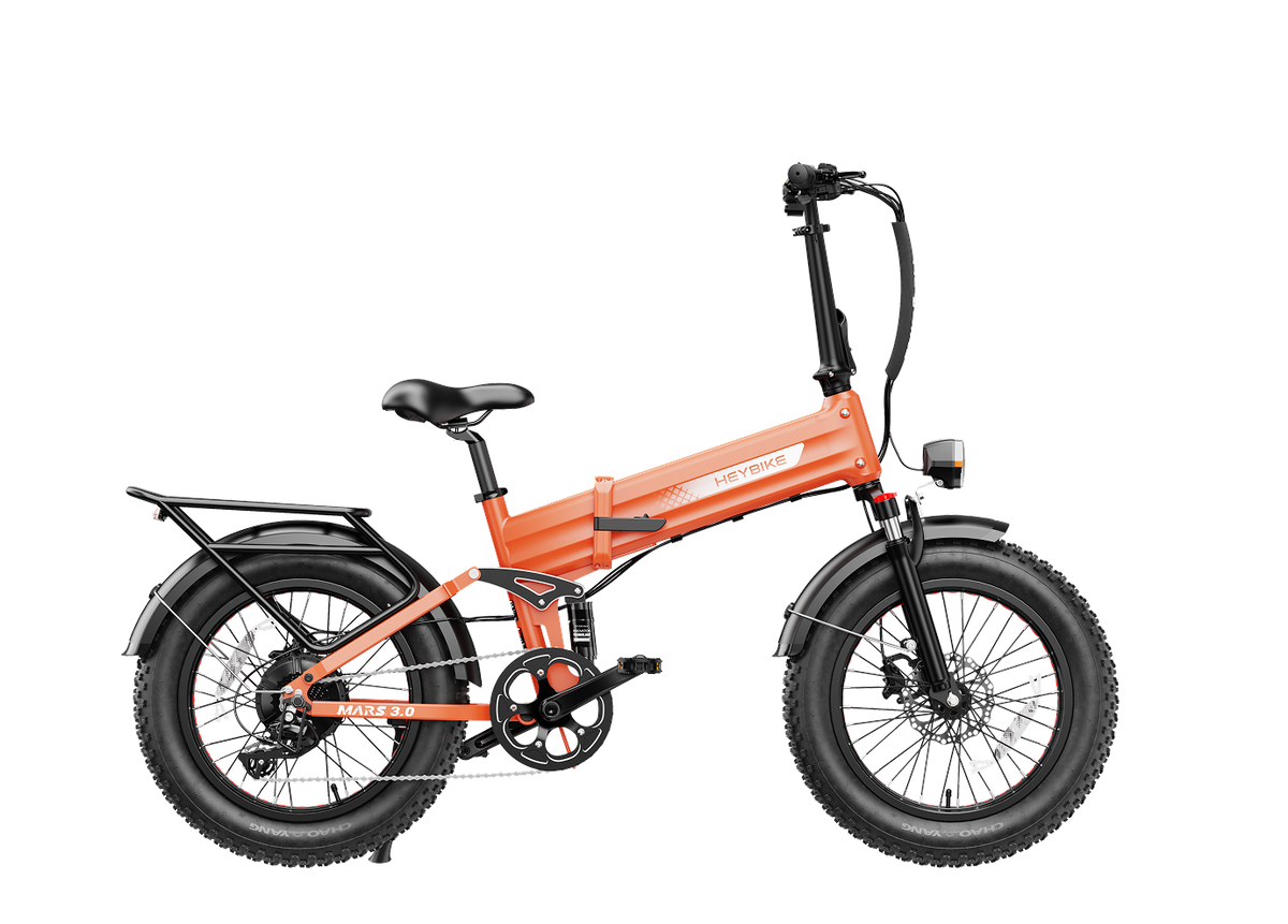 Heybike Mars 3.0 in vivid orange