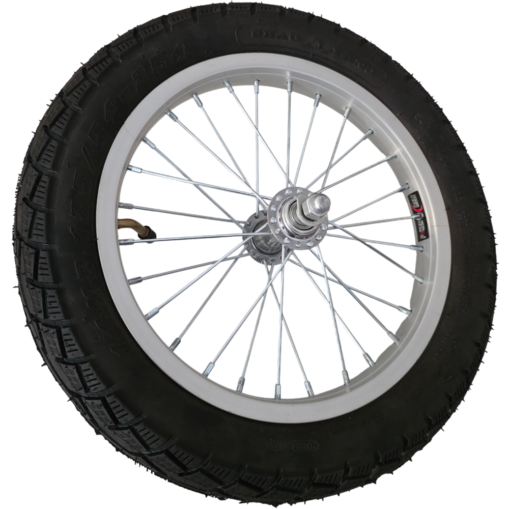 MotoTec Mini Chopper V2 Front Wheel Assembly
