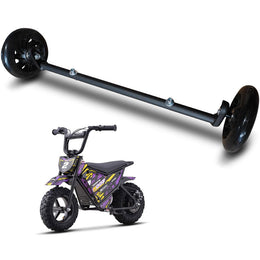 MotoTec 24v 250w Mini Bike - Training Wheels