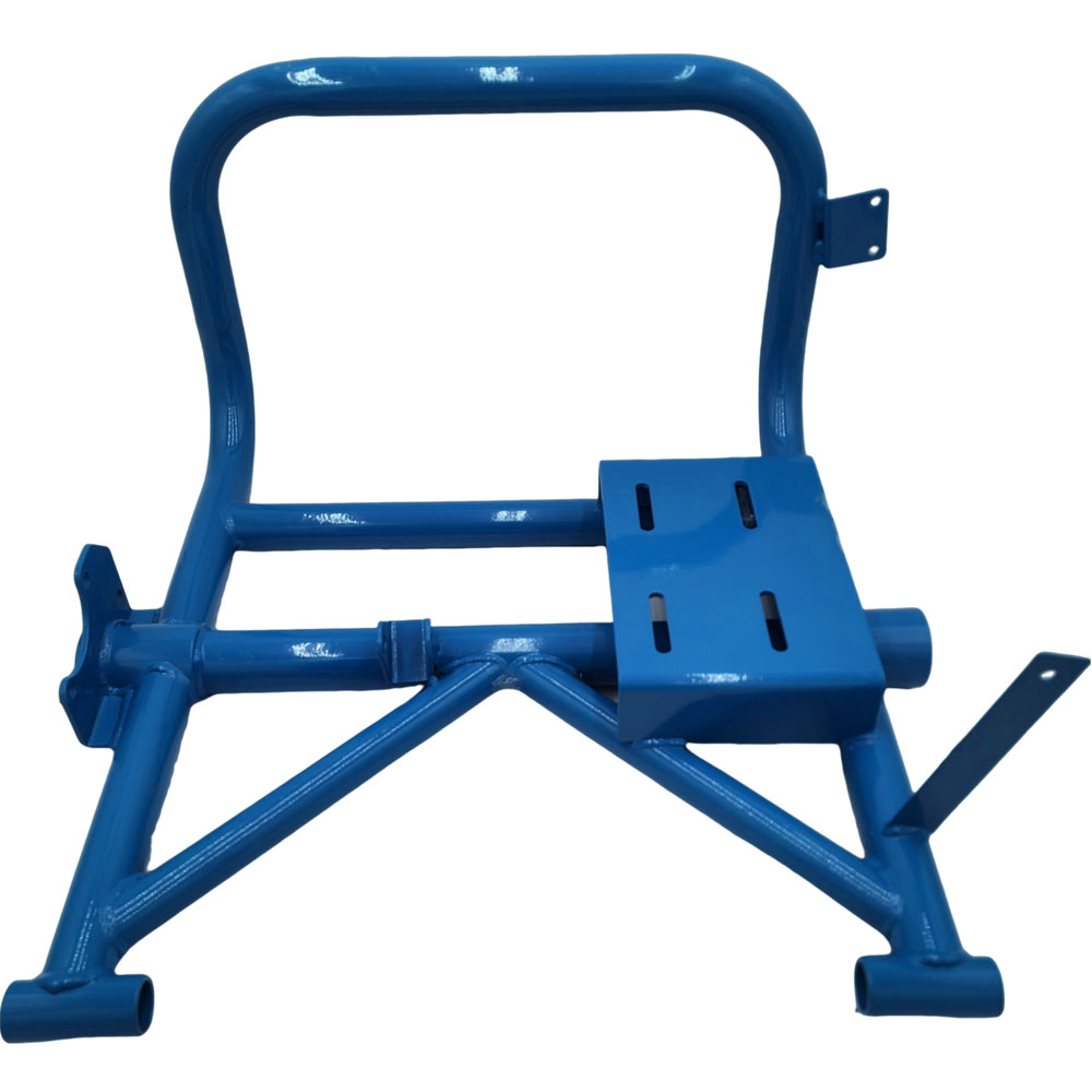 MotoTec Mud Monster 98cc Rear Frame Blue