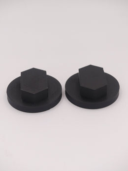 Yozma IN 10 Black Fork Caps, Pair, yozma in10 pro