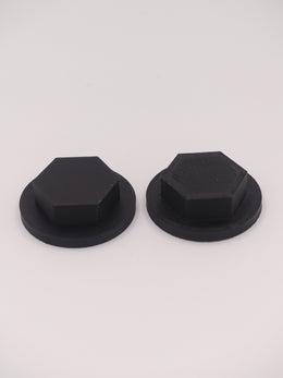 Yozma IN 10 Black Fork Caps, Pair, yozma in10