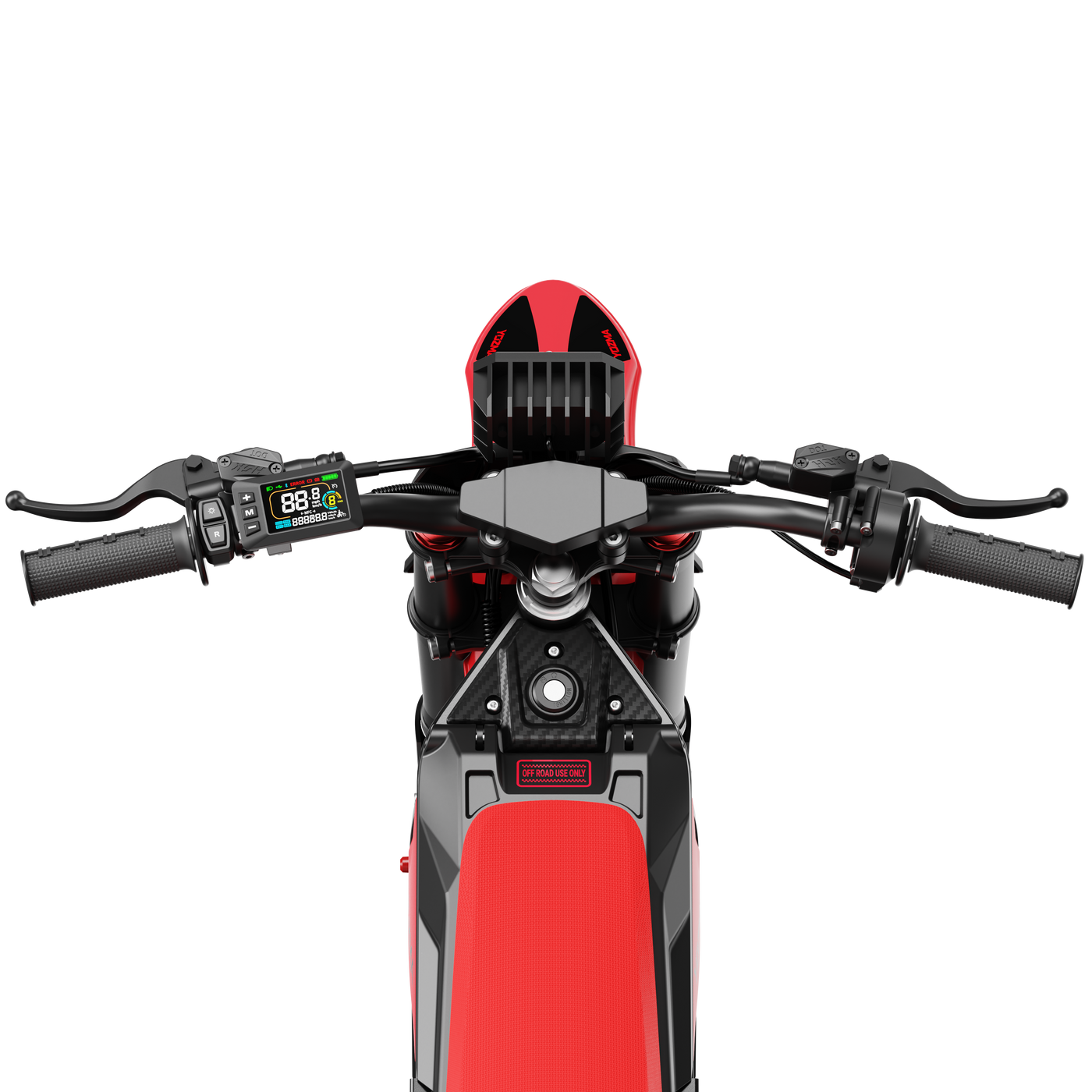 Yozma IN 10 Pro cockpit, handlebars and digital display