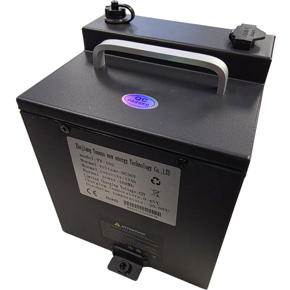 MotoTec Pro 1200w 36v 13ah Lithium Battery - V3