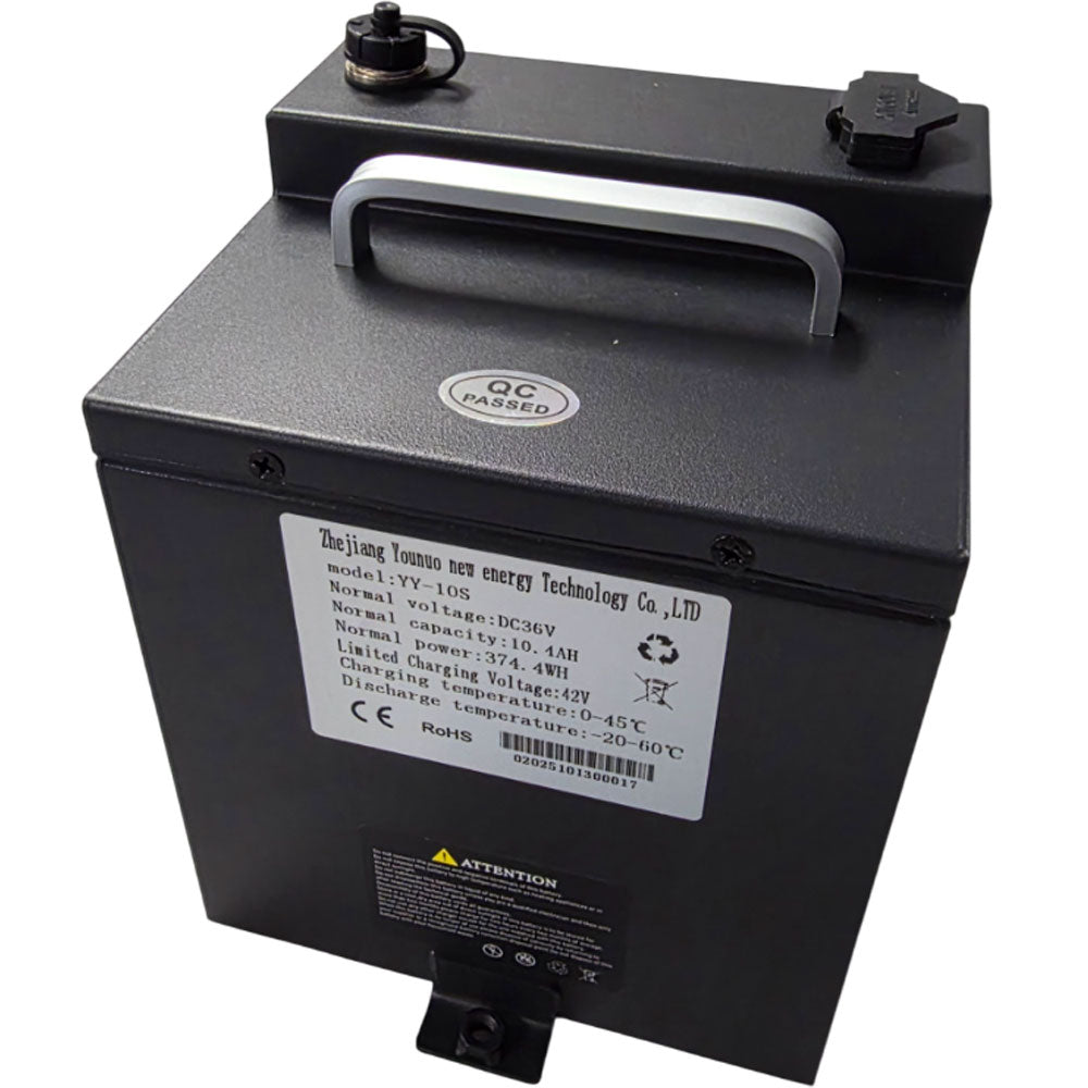 MotoTec Pro 1200w 36v 10ah Lithium Battery - V2