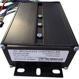 MotoTec Pro Dirt Bike 2000w Controller V2 (Square 6 Pin Connector)