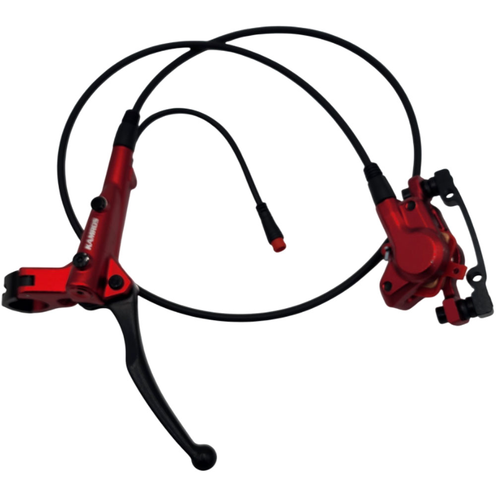 MotoTec 2000w Pro Dirt Bike - Front Hydraulic Brake Assembly 34in