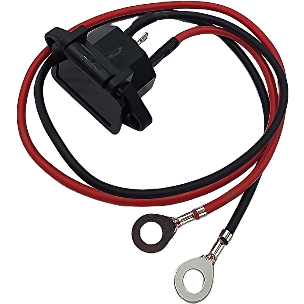 MotoTec 72v 5000w Pro Dirt Bike Charging Port