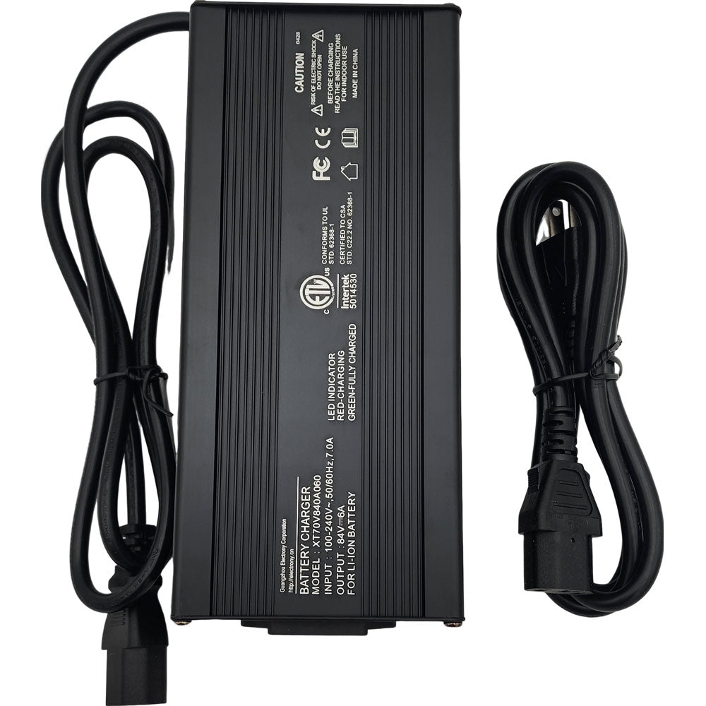 MotoTec 72v 6A 5000w Pro Dirt Bike Lithium Charger
