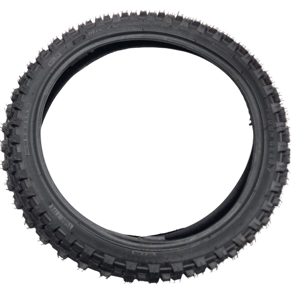 MotoTec 72v 5000w Pro Dirt Bike Front Tire 70/100-17