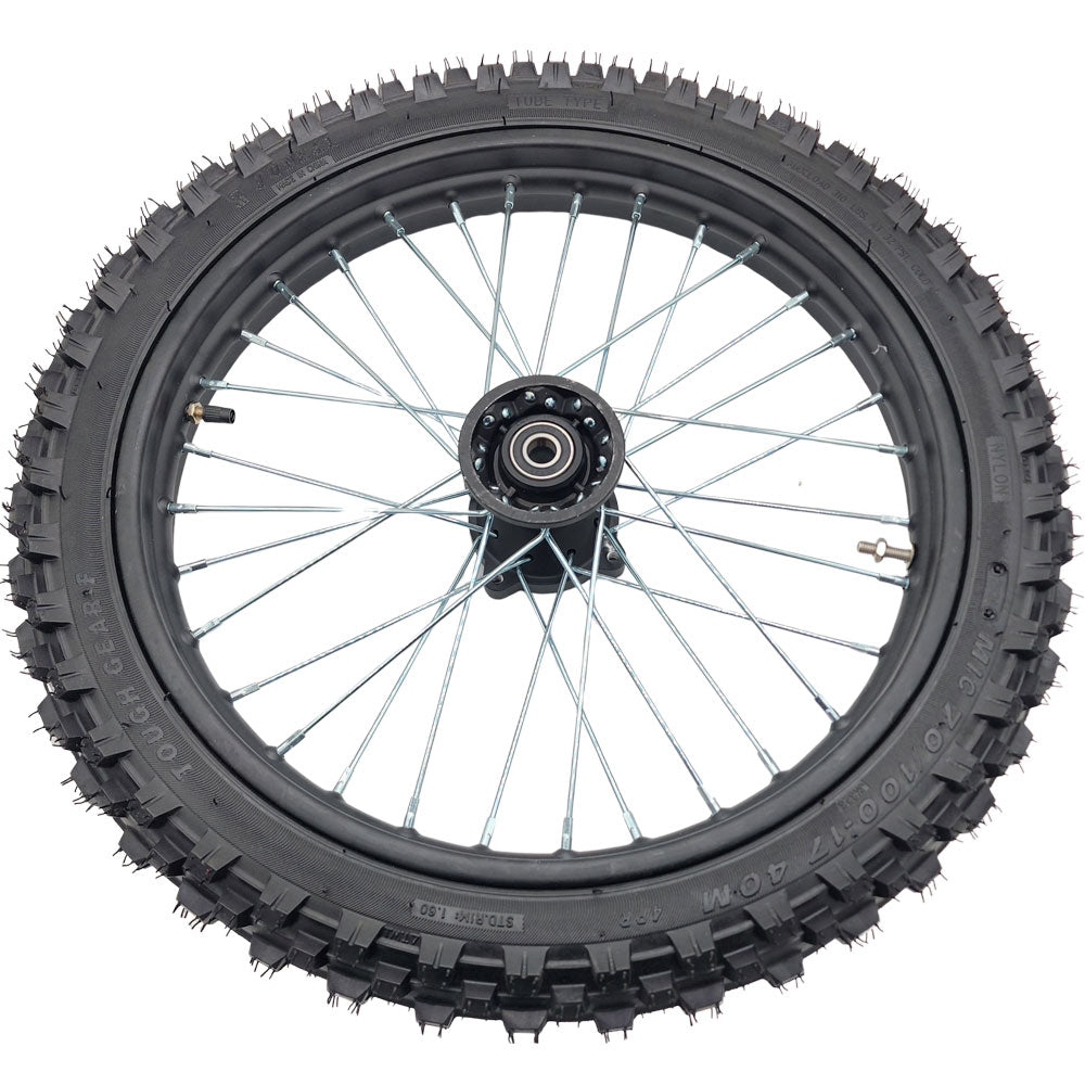 MotoTec 72v 5000w Pro Dirt Bike Full Front Wheel 70/100-17