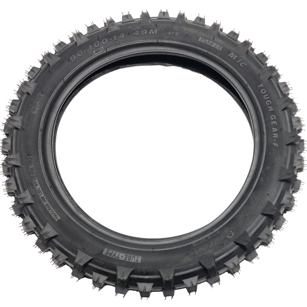 MotoTec 72v 5000w Pro Dirt Bike Rear Tire 90/100-14