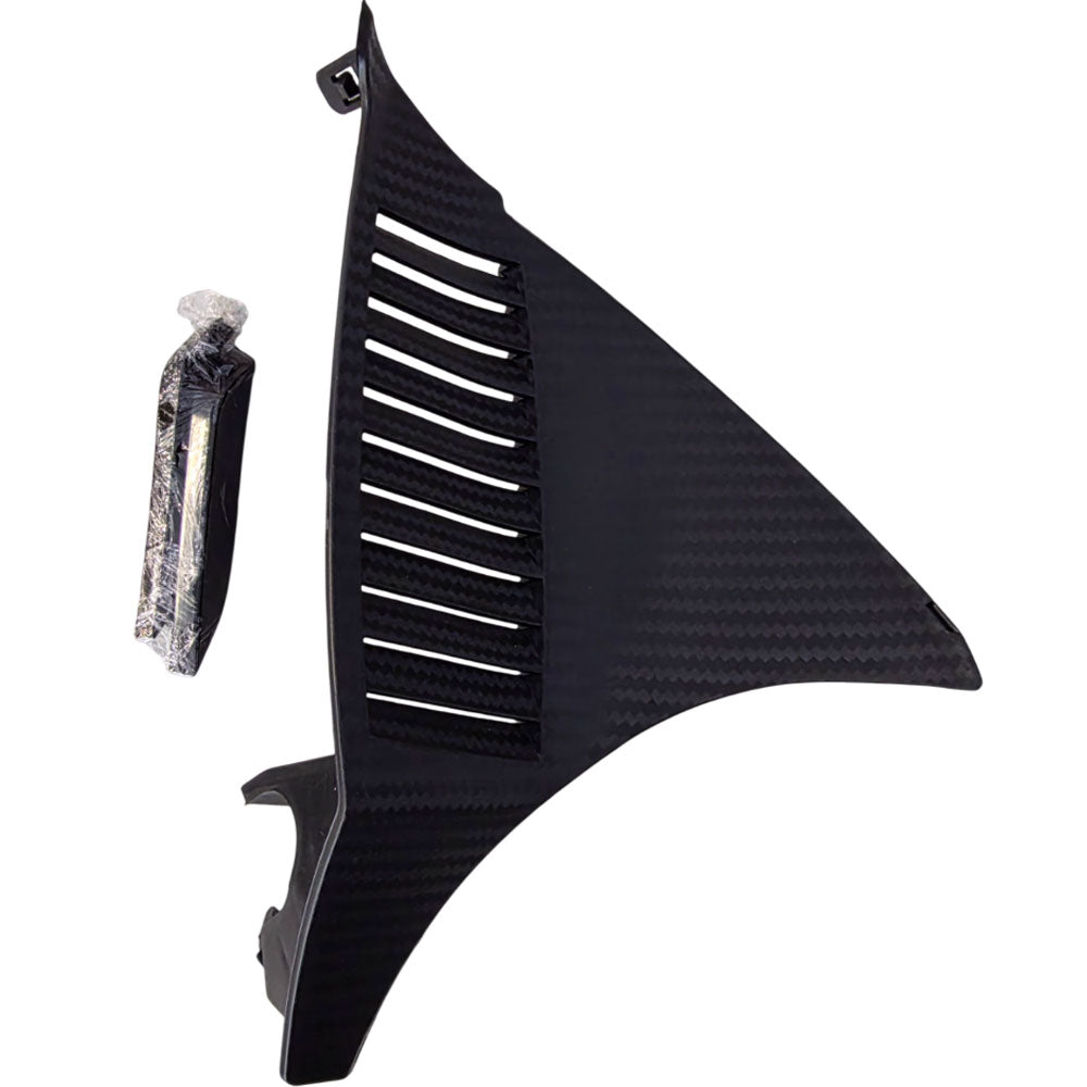 MotoTec 72v 8000w Pro Dirt Bike Front Left Inside Panel Black