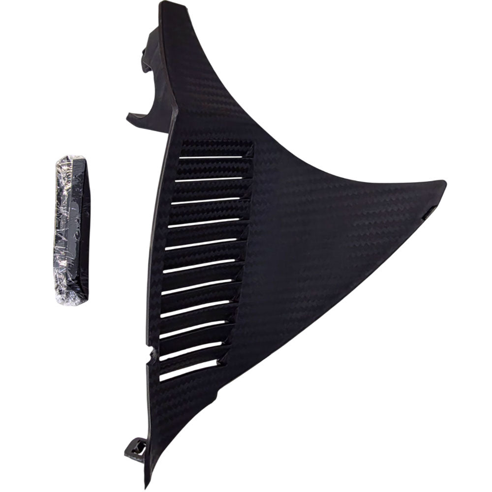 MotoTec 72v 8000w Pro Dirt Bike Front Right Inside Panel Black