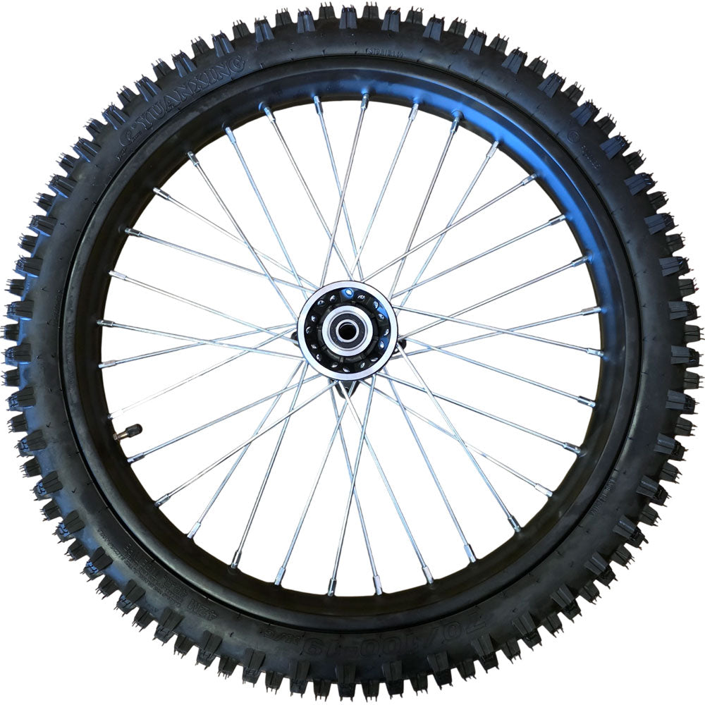 MotoTec 72v 8000w Pro Dirt Bike Front Wheel 70/100-19