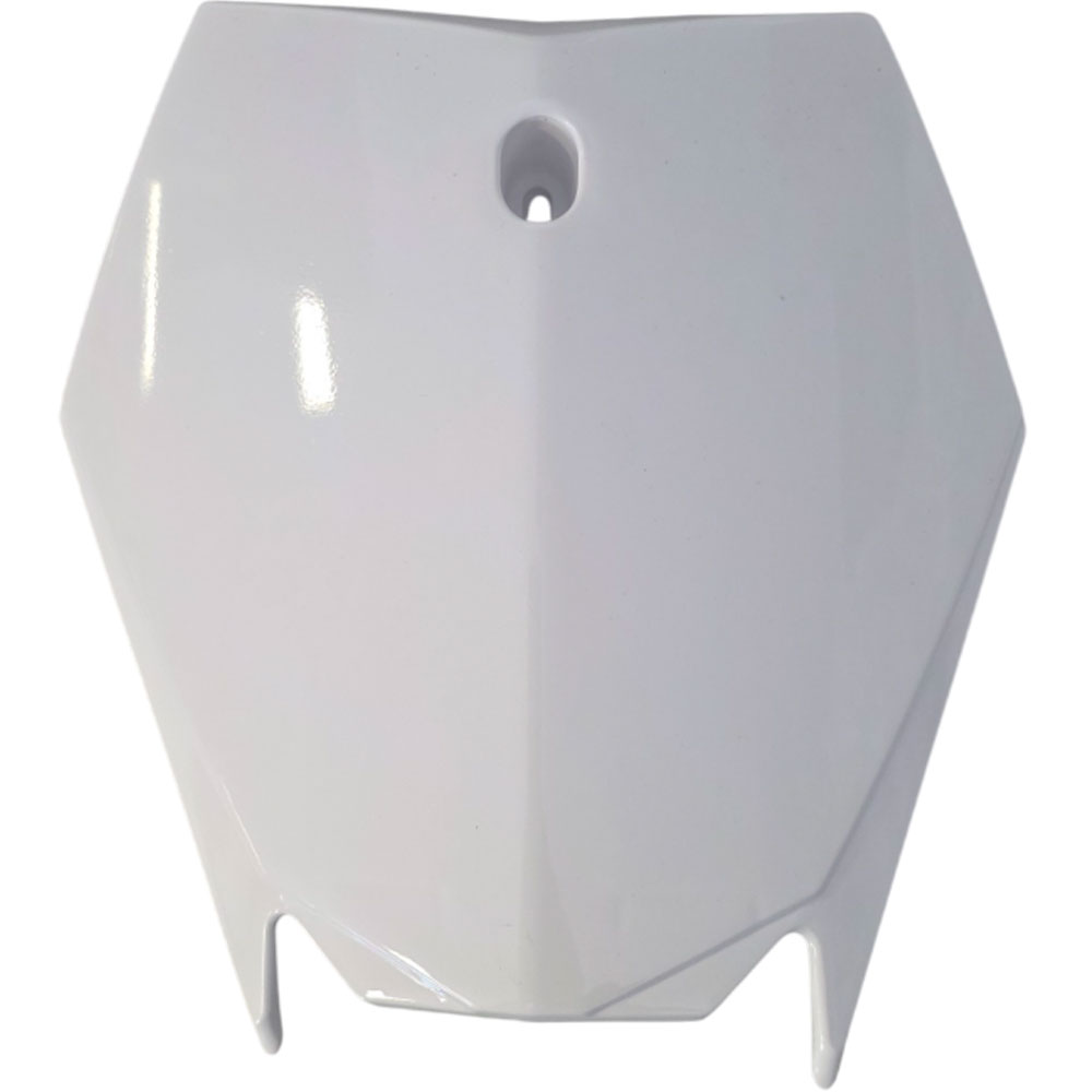 MotoTec 72v 8000w Pro Dirt Bike Number Plate White