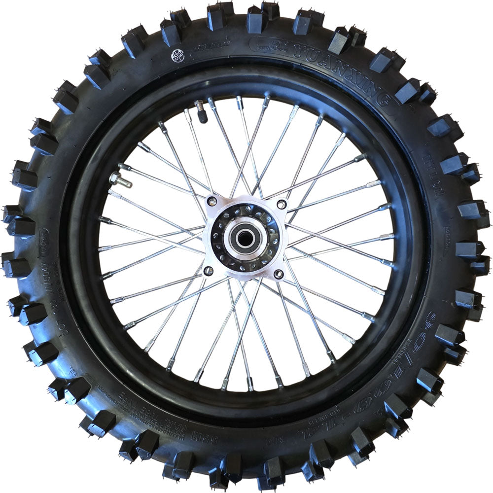 MotoTec 72v 8000w Pro Dirt Bike Rear Wheel 90/100-14