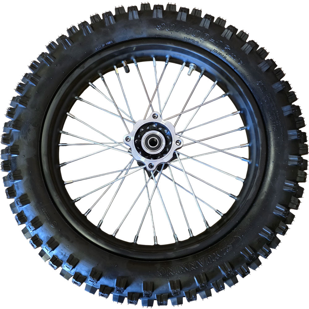 MotoTec 72v 8000w Pro Dirt Bike Rear Wheel 90/100-16