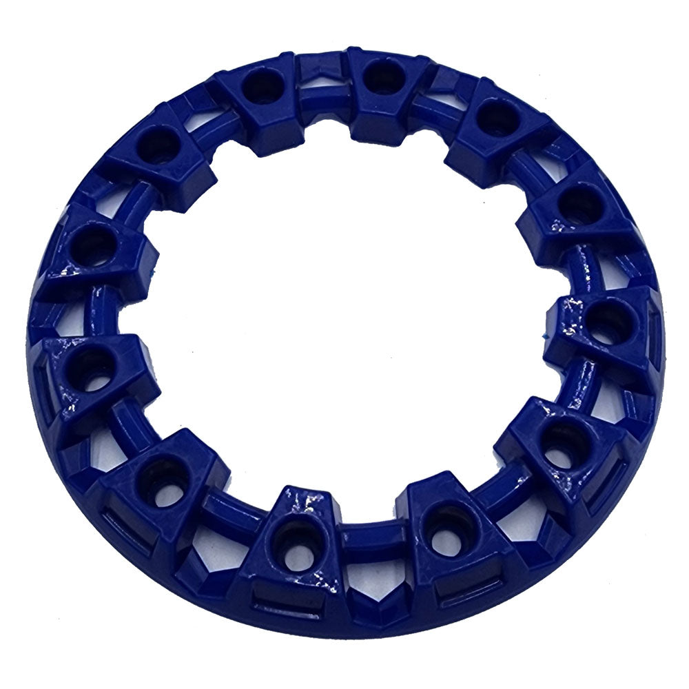 MotoTec Raider 48v UTV Beadlock Blue