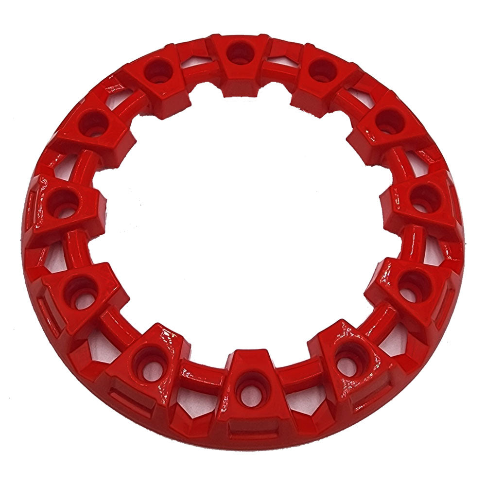 MotoTec Raider 48v UTV Beadlock Red