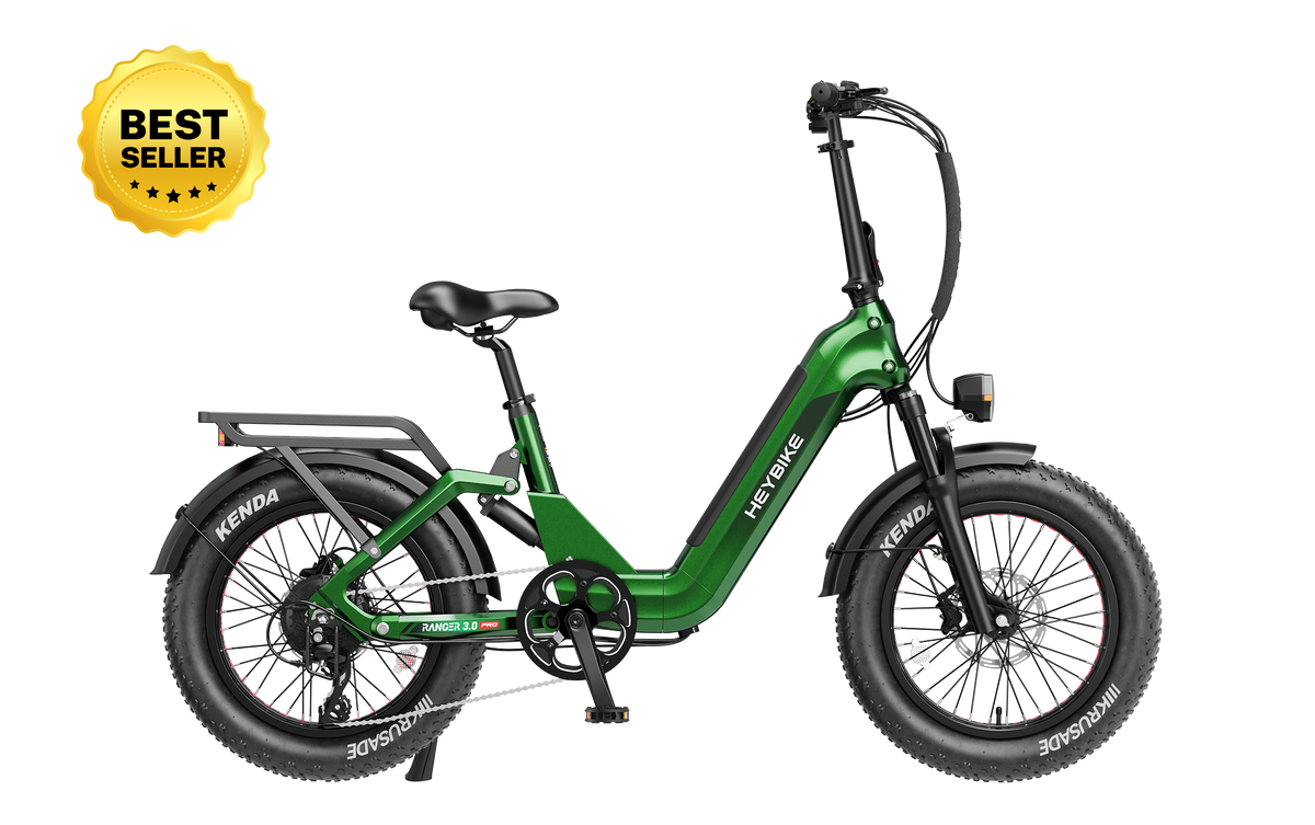 Heybike Ranger 3.0 Pro in emerald green, view 13