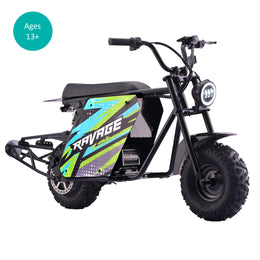 Droyd Ravage Electric Trail Bike in Black