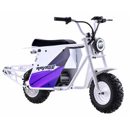 Droyd Ravage Electric Trail Bike in White