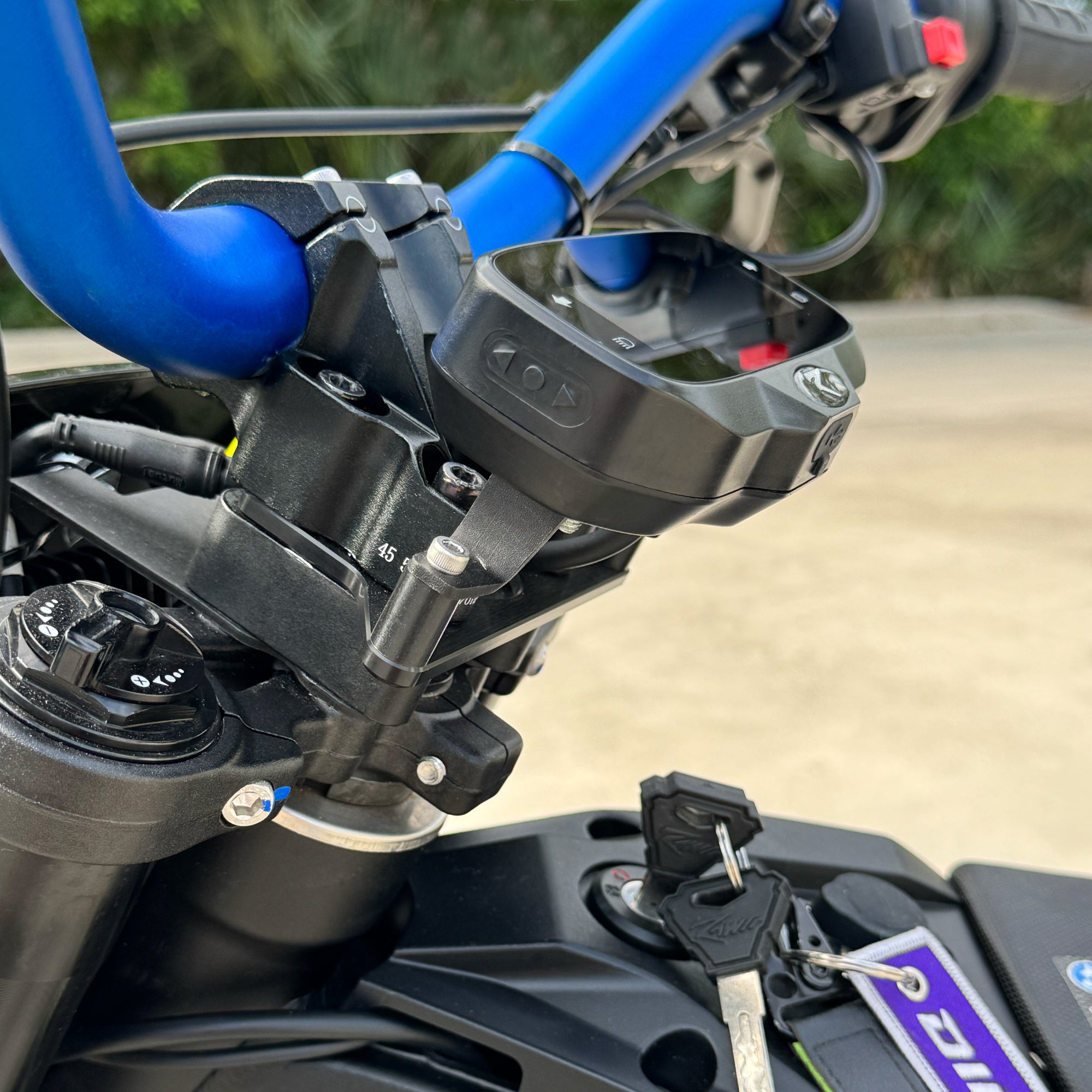 DirtyBike Rawrr Mantis X Display Relocation Bracket Kit