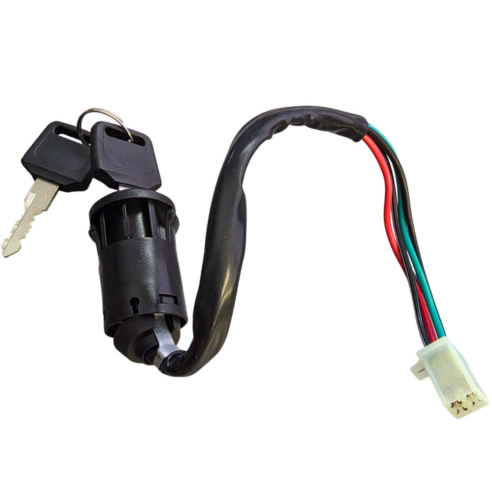 Rex/Bull Ignition Switch with Key - 4 Wire