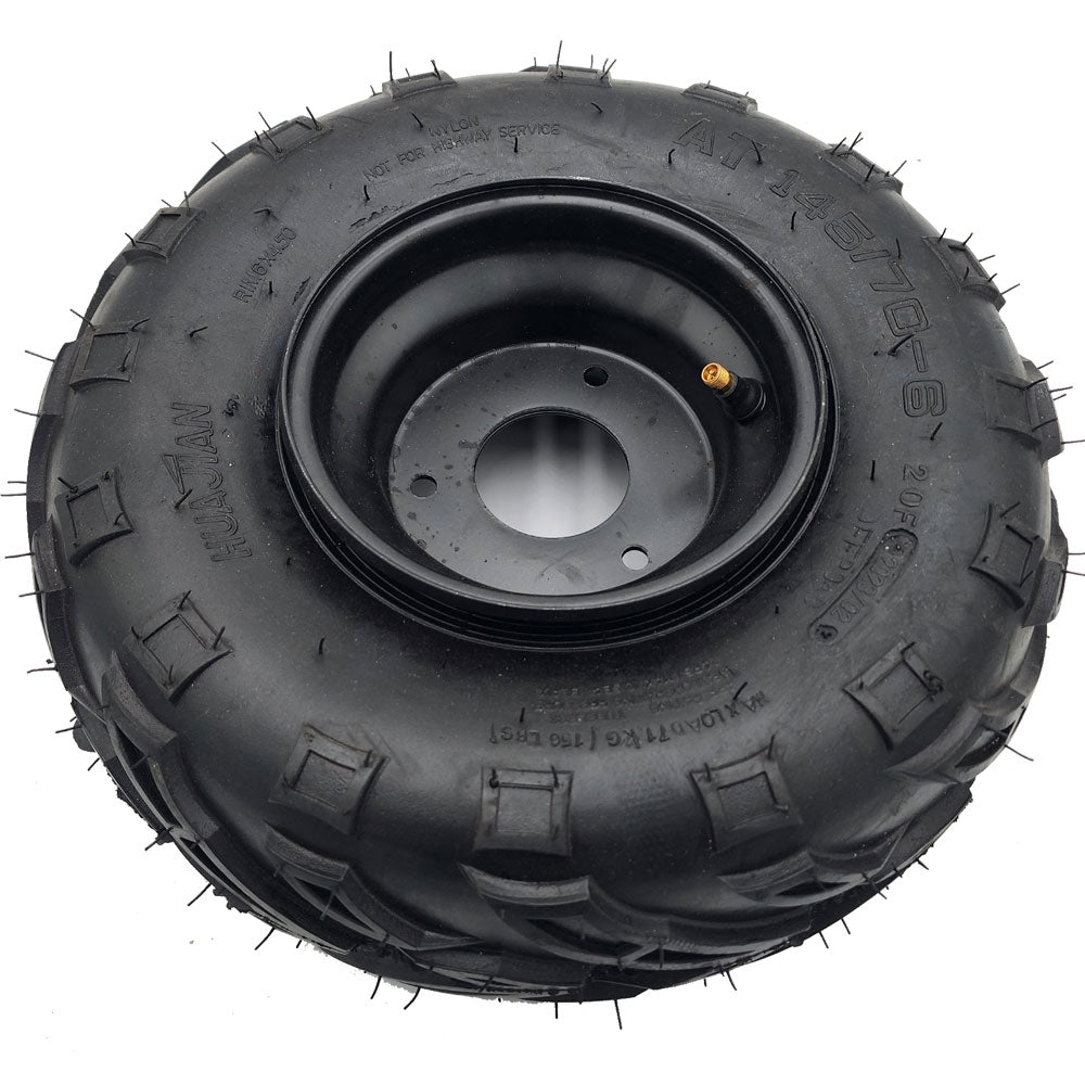 MotoTec Rex 110cc Full Wheel Left